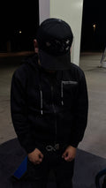 Hoodie Armani Exchange Full Zip Negro