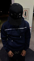 Hoodie Armani Exchange Line Azul Marino
