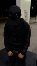 Hoodie BOSS Franja Negro