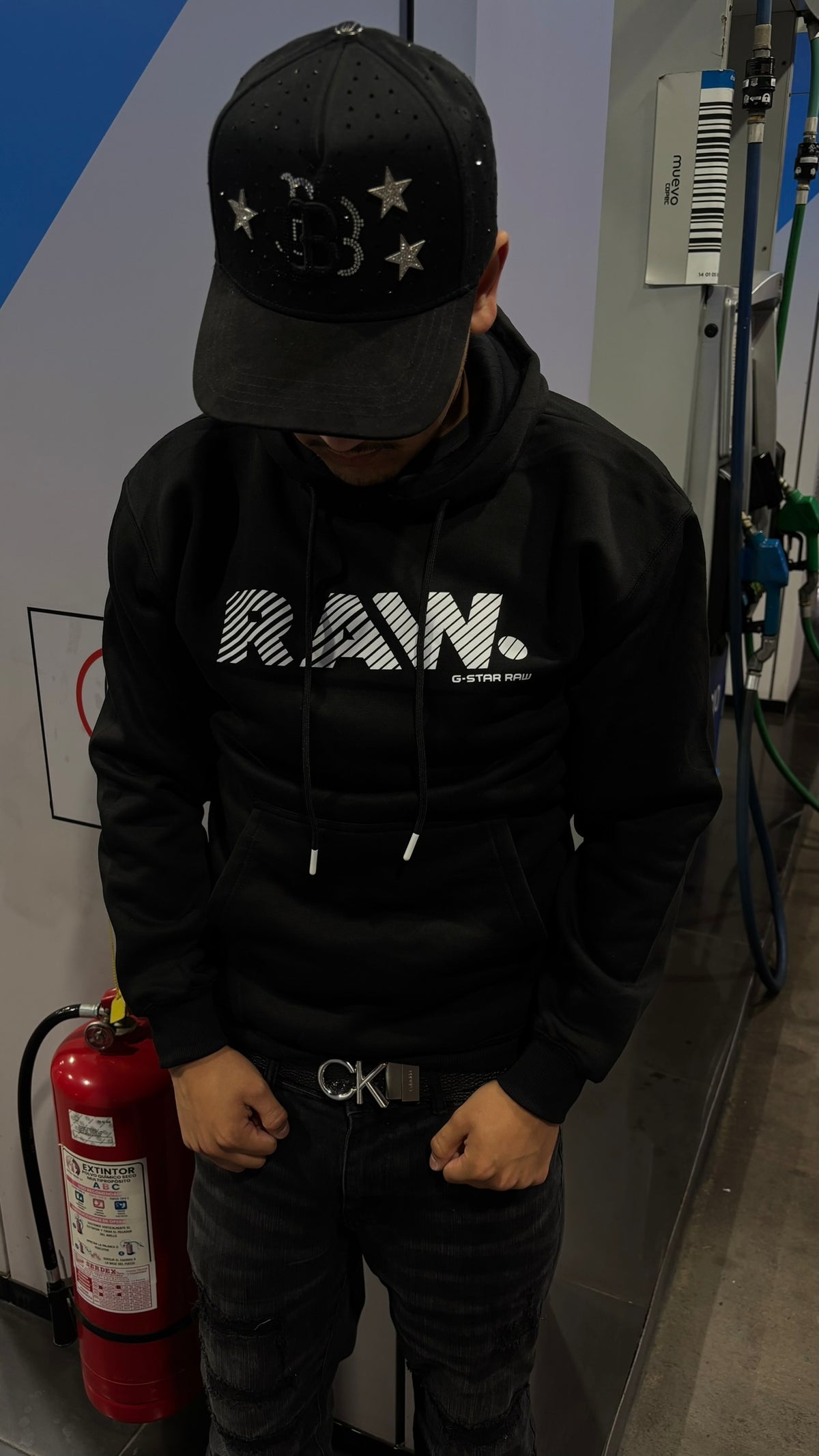 Hoodie G-Star RAW Graphic Negro