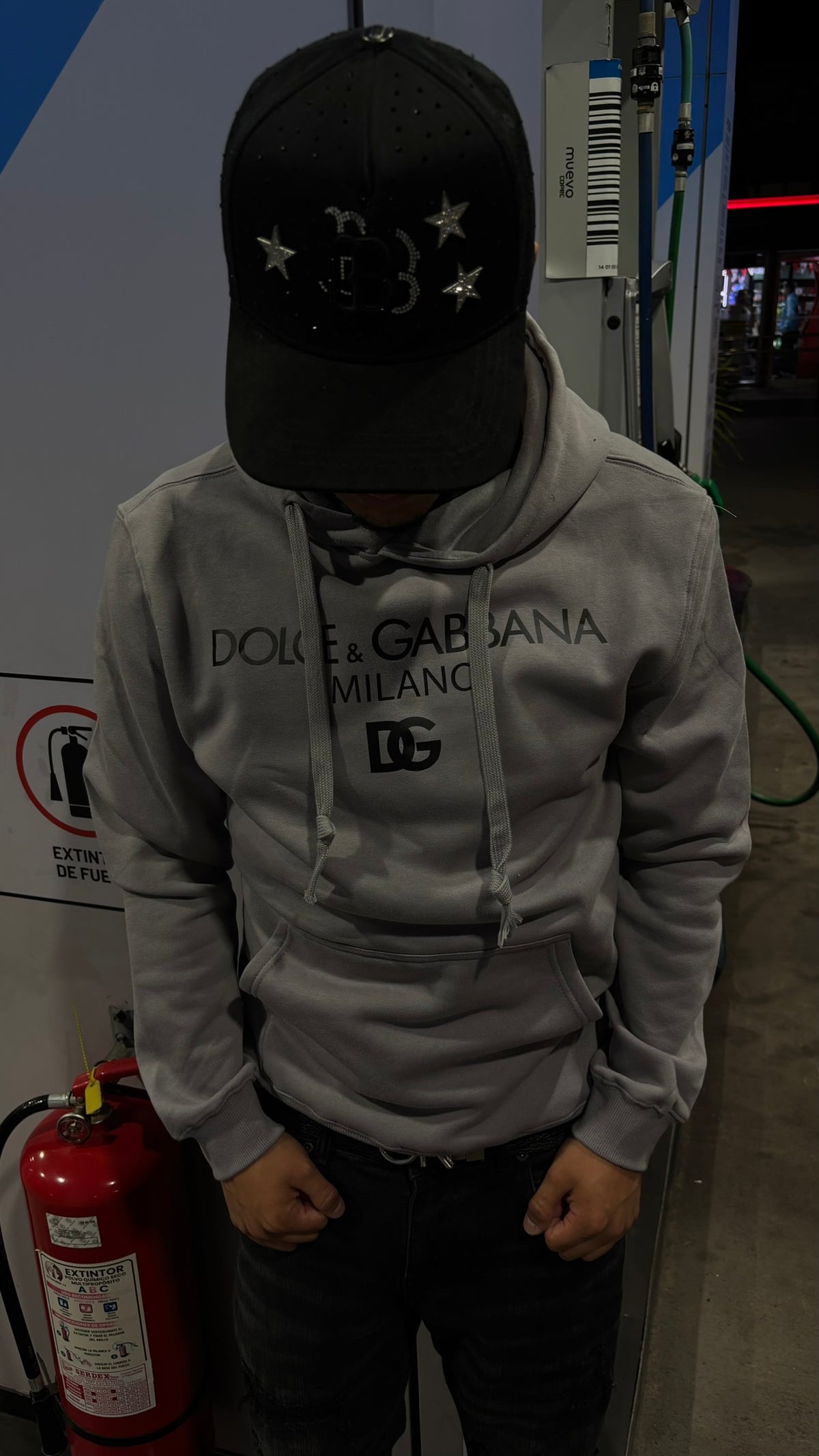Hoodie Dolce & Gabbana Milano Gris