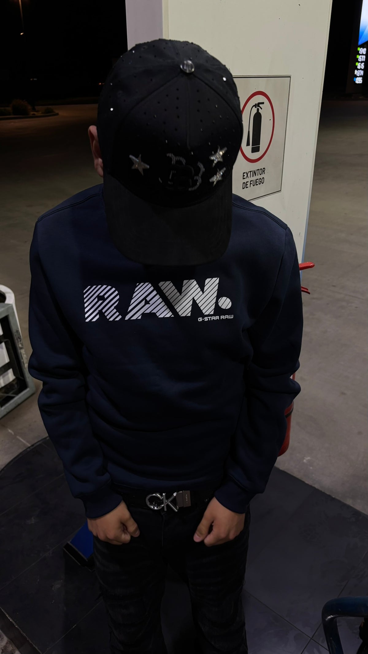 Polerón G-Star RAW Azul Marino